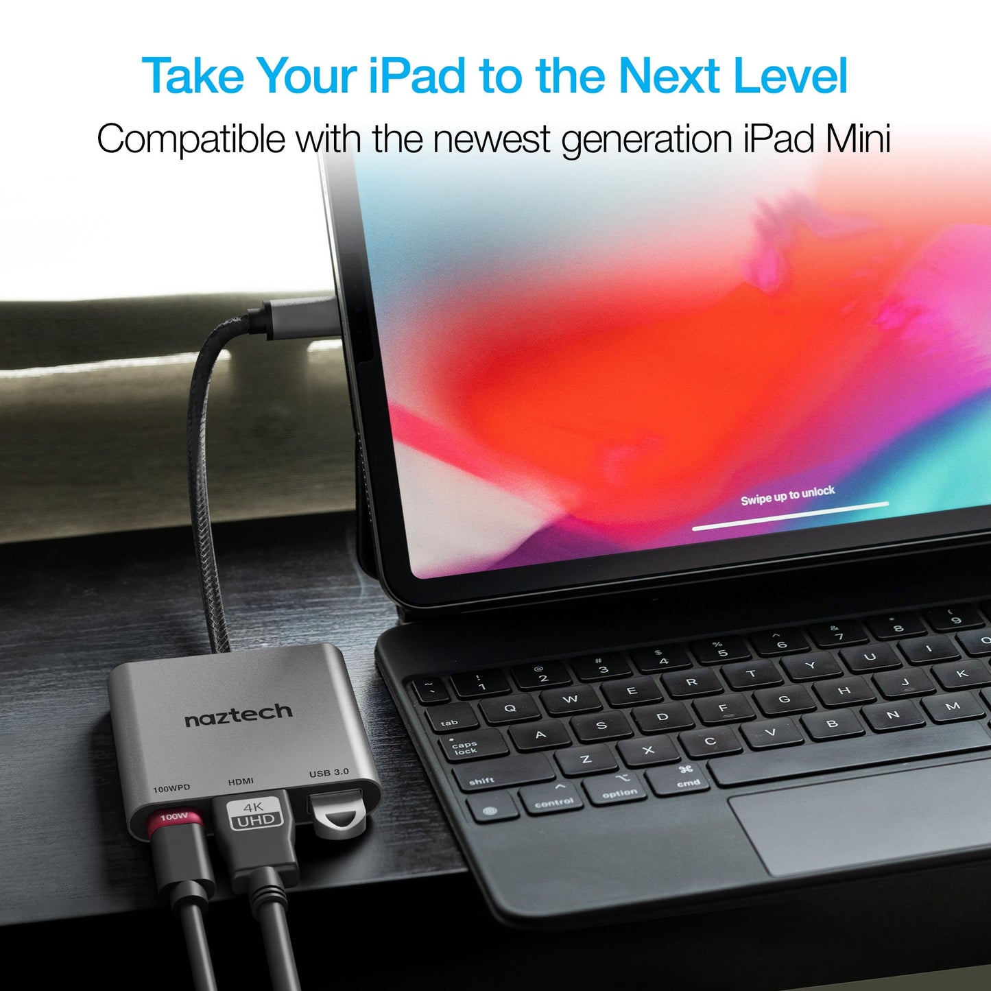 Naztech MaxDrive 3100W Portable USB-C Hub