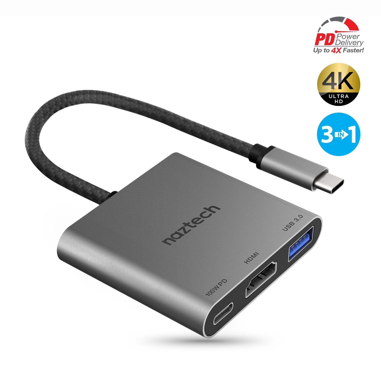 Naztech MaxDrive 3100W Portable USB-C Hub